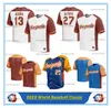 Venezuela 2023 World Baseball Custom Classic Jersey WBC Jose Altuve 13 Ronald Acuna Jr. Miguel Cabrera Luis Arraez Miguel Rojas Gleyber Torres uniforme da Venezuela