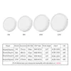 Downlights 10pcs LED Panel Downlight Light Round Lampada da incasso a soffitto Lampada da incasso 5W / 8W / 16W / 22W Driver integrato