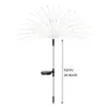 Outdoor Waterproof Gift Romantic Energy Saving Ground Stake Solar Firework Light DIY Auto On Off Garden Decor Wedding Party