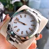 AR Factory 116400 Watch Diameter 40 MM مع 3131 Movement Solid Solfire Glass Mirror 904L Steel Watchband197y