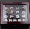 17PCS Ohio State Buckeyes National Champion Championship Ring Set solid Men Fan Brithday Gift Wholesale Drop Shipping
