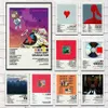Toile Peinture Kanye West Donda ed Vie de Pablo Album Étoiles Affiches Et Gravures Mur Photo Art Pour La Maison Chambre Décor Frameless246L