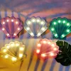 Nachtlichter LED-Lampe Shell Starfish Kreativer dekorativer Tisch Kunststoff Kleines Licht Weihnachtsfabrik Großhandel