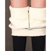 Calça feminina Autumn Mulheres da cintura alta super grossa Cashmere Thermal 2023 Femme Design Leggings Winter Lady Lápis calças