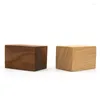 Jewelry Pouches Vintage Beech Wood Display Blocks Earrings Holder Ring Jewellery Riser