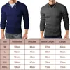 Con cappuccio maschile 2023 Fashion Autunno Solido a colori lunghi Pullover a maglia Slimt-V-Neck Lace Up Tops Casual Tops Shirts