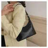 Sacs de soirée Solide Couleur Underarm Sac Femme Tendance de la mode 2023 Sac à main d'épaule Bureau Travail Dames Main Mignon Bolsa Feminina Petit