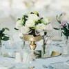 Dekoratif çiçekler 26cm gül yapay çiçek topları düğün roman sütun yol rehber dekorasyonlar doğum günü partisi güzel centerpieces