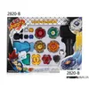 Fusion Beyblades Metal Füzyon Patlama Seti Çift Başlatıcılarla El Ele Bayblade Dönen Üstler Oyuncak Bey Blade Klasik Çocuk Hediyesi X0528 D