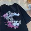 Broderade designer hoodies män stenar ö t shirt herr tröja kompass armband bomull kort ärm t -shirt lång 4 qbyg