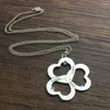 Pendentif Colliers Costume Colar Couleur Or Nom Bibelot Femme Collier Fleur Naissance Pierre Chaîne Triple Amour Coeur Pendentifs Suspensions