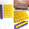 Bakvormen alfabet nummer letter schimmel 3D cookie koekje stempel embosser cutter cake fondant diy mallen