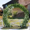 Dekoratif çiçekler yapay dekorasyon bitkileri sarmaşık çelenk yeşil ipek yaprağı duvar asılı asma ev düğün dekor açık bahçe diy sahte