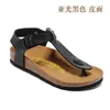 Tyska tofflor designer Birkinstocks Boken Shoes 828 Series Summer Men's Shoes Women's Shoes Germany Boken Cork Sandals Par's Shoes RQFB