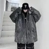 Imbottiture da uomo 2023 Inverno Coreano Harajuku Parka Casual Oversize Cappotto caldo Uomo Hip Hop Abbigliamento con cappuccio Uomo Addensare Camouflage Parka