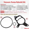 Andra bildelar Vakuumpump Rebuild Seal Kit Packning Compatible för VW 2,5 L Jetta Beetle Passat Rabbit Golf 07K145100C Inte mer läckage DHTKI