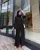 Ethnic Clothing Muslim Sets Ramadan Eid Abaya Two-piece Pants Suits Jilbab Khimar Islam Set Abayas Women Robe Femme Musulmane