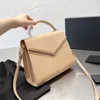 10A Designer Cassandra Bolsa de Alça Média em Grain De Poudre Bolsa de Ombro de Couro em Relevo