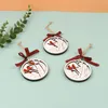 Party Decoration Easter Round Card, Bird, Wood Tag, Wood Tag, Handicraft, Home Decoration, Hanging Piece, Hanging Tag