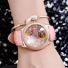 Wristwatches Reef Tiger/RT Womens Luxury Fashion Watches Waterproof Diamonds Pink Dial Automatic Tourbillon RGA7105Wristwatches Iris22