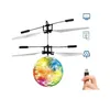 LED Flying Toys New RC Ball Aircraft Helicopter Flashing Light Up Toy duction Electric Drone for Children C044 Drop Delivery DH9wz