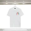 Мужские футболки модные буквы Drip Collage Print Tshirts Мужские женские дизайнерские футболки для уличной одежды Лето с коротким рукавом S-xxxls18o