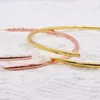 Smycken Klassiskt märke Designer Choker Halsband Hängen Halsband Par Rostfritt stål Kedjemanschett Nagelchokers Guld Silver Rosy Smycken Present för kvinnor