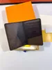 M81536 femmes porte-cartes de créateur toile de fleur marron avec portefeuilles en cuir véritable mode Mini porte-monnaie portefeuille court