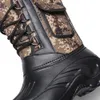 Botas homens botas de inverno tênis à prova d'água quentes atividades ao ar livre de pesca de neve de neve calçados masculinos calçados de pesca 230217