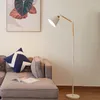 Stehlampen Nordic Einfache Lampe Wohnzimmer Dekoration Halter Eisen Grün Lampenschirm Moderne Holz Stehend Licht Dekor Rotierenden