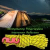 Buitengadgets 4 stcs 3,5 mmultunctie tent touw reflecterende man lijn parachute koord lanyard camping wandelen duurzame accessoires