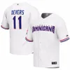 Drużyna Dominican Republic WBC 2023 Baseball Classic Jersey Vladimir Guerrero Jr. Manny Machado Juan Soto Julio Rodriguez Eloy Jimenez Jeremy Pena Devers Franco Franco Franco