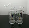 Four claw fish filter glass water bottle Wholesale Glass bongs, Oil Burner, Glass Water Pipes, Oil Rigs Smoking Rigs