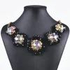 Choker Ab Stone Ręcznie robiony pięć kwiatowych naszyjników przybyło Trend Style Biżuteria do kobiet w ubraniu akcesoria