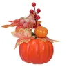 Festival innovant de forme de citrouille de décoration de simulation de Thanksgiving de fleurs décoratives pour F