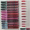 L￤ppglans Kourt x Collection 12 Color Lipstick Liquid Colors Drop Leverans H￤lsosk￶nhet Makeup L￤ppar DHH69