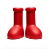 2023 Mężczyźni Women Rain Boots Designer Big Red Bot grube dolne nie do poślizgu Botki Rubber Platforma BOOTIE Fashion Astro Boy Bottes Size6759907