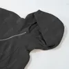 Sonbahar Kış Yoga Hoodie Tüplü Bayan Artı Kadife Kalınlaşma Ceketler Hoodys Spor Yarım Fermuar Havlu Tasarımcı Kazak Chothing Gevşek Kısa Giysiler