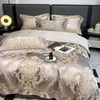 침구 세트 1000TC 이집트 면화 Sateen Soft Duvet/Doona Cover 세트 세련