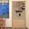 Vorhang im chinesischen Stil für Tür, Homestay, Retro-WC, halbes Zuhause, Schlafzimmer, Wohnzimmer, Trennwand, Noren