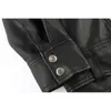 Women's Leather & Faux Black Coat Women Mid-length Streetwear Fashion PU Motorcycle Biker Jacket Korean Loose S-3XL Casual CoatsWomen's