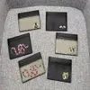 Classic printed animal small card bag fashion unisex multi-card position protective sleeve designer small coin purse2312