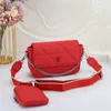 نسخة عالية الكتف حقيبة صغيرة سلسلة محفظة Crossbody مصمم حقيبة يد مربعة الأكياس أنثى Messengerbag Hobo Bag 3647