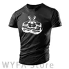 T-shirt da uomo Muscle T-shirt da strada con stampa 3D da uomo Tough Guy Gym Running Traspirante Leggero Sport Summer Top 6xl Women's