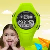 Zegarki dziecięce Uthai CE09 Zegarek dla dzieci LED Electronic Digital Watch Sport Zatrzymaj wodoodporne zegarek dla dzieci dla chłopców moda 230220