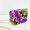 Waist Bags African Fashion Ankara print High Quality Mini bag Traditional Cotton Wax Woman 230220