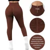 Leggings pour femmes sans couture Sexy butin côtelé pantalons de Yoga pour femmes taille haute Fitness collants Sport Femme entraînement vêtements de sport Gym Leggins