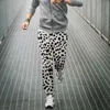 Pantalon pour hommes Jumeast 3D Jogger Casual Pantalon de survêtement Baggy Mens Vintage Motif Léopard Droit pour hommes Pantalon de survêtement surdimensionné