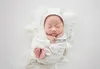 Gorras Sombreros Accesorios para fotografía de bebés Manta para bebés Envoltura para envolver Accesorios para sesiones de estudio 230220