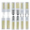 Mini E14 G4 G9 Ceramika ceramiczna 2835 SMD 6W 9W 12w Lampy kukurydziane Wymień 30W 50W 60W Lekkie żyrandola halogenowego 220V